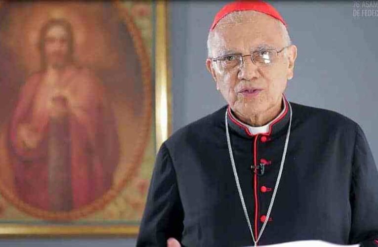 Cardenal Porras pide más presupuesto para la educación