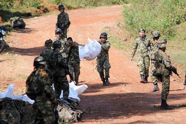 Enfrentamientos entre ELN y disidencias de las FARC dejan 16 muertos
