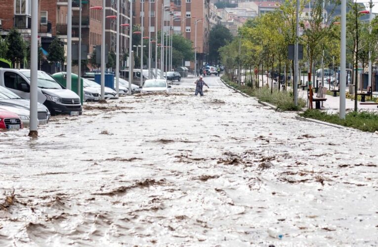 Devastadoras inundaciones en España por lluvias torrenciales