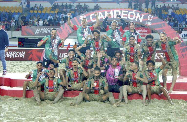 Guaicamacuto Campeón del fútbol playa Li-nacional