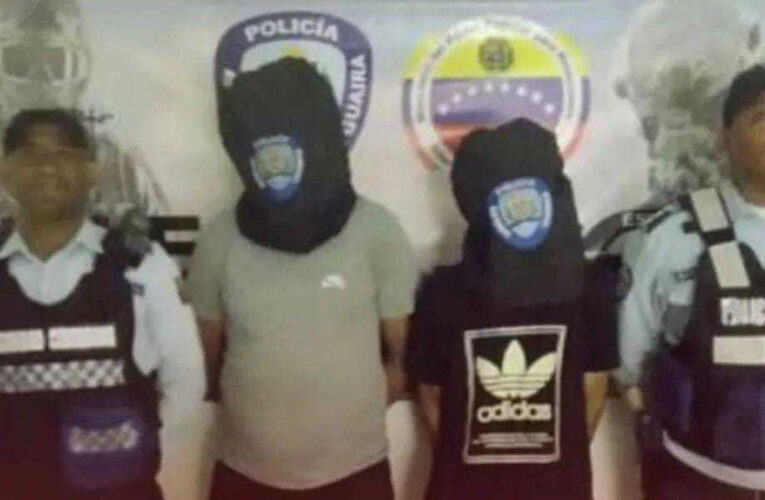 2 detenidos por cargar drogas en Simetaca