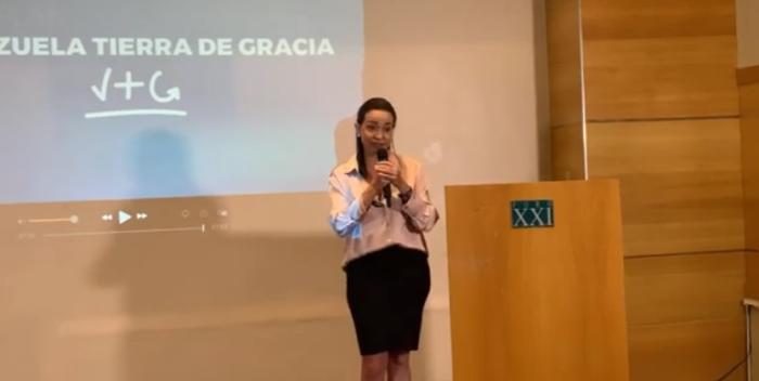 Machado presentó su propuesta de gobierno en un cortometraje