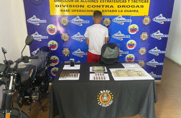 División Contra Drogas atrapó a sujeto con Fentanilo