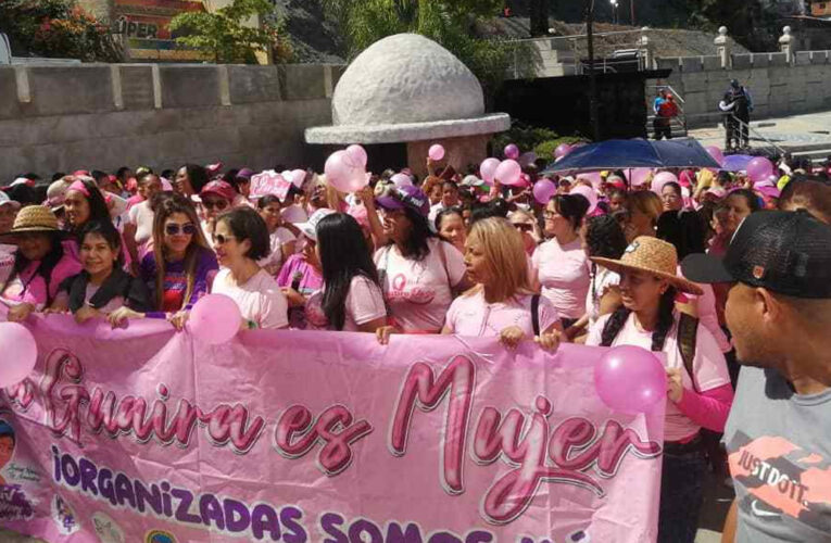Marcha rosa contra el cáncer de mama