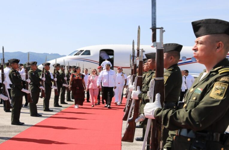 Presidente Maduro arriba a México para participar en Encuentro de Palenque