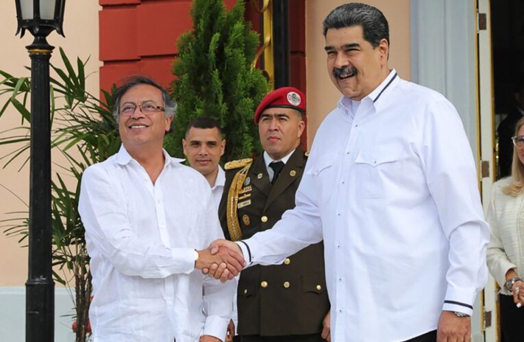 Presidente Petro de visita en Venezuela