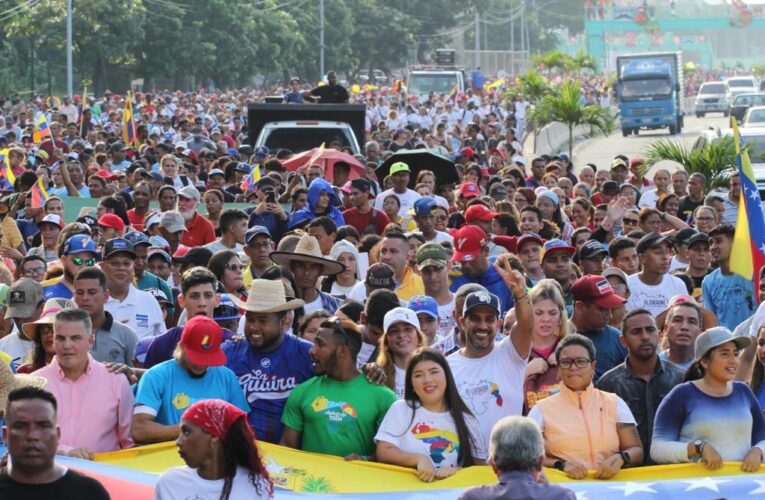 El pueblo guaireño se suma a la defensa del Esequibo