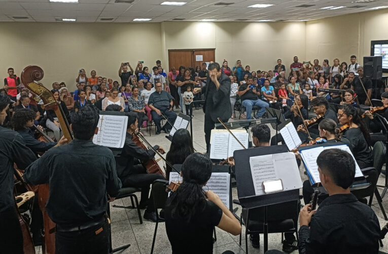 Concierto en el Cruz Felipe Iriarte ofreció El Sistema para celebrar el Día Internacional del Músico