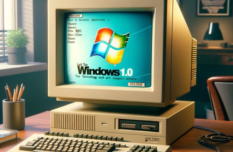 Hace 40 años presentaron Windows