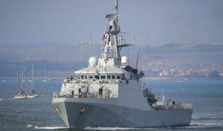 Reino Unido envió barco de guerra a Guyana