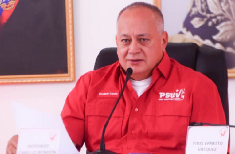 Cabello pide a la militancia estar alertas frente a enemigos