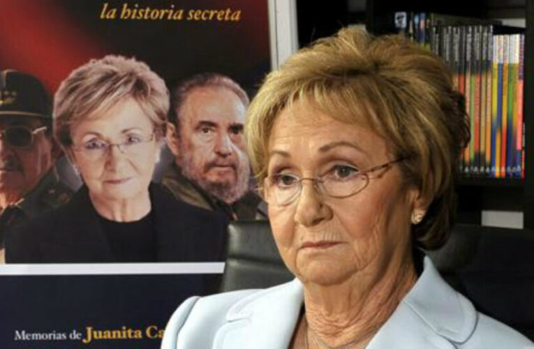 Murió en el exilio Juanita Castro, hermana menor de Fidel