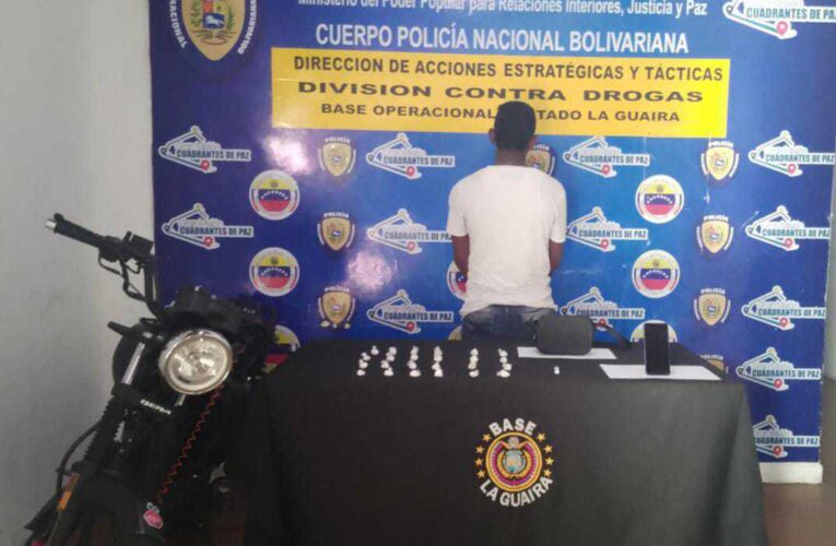 División Contra Drogas atrapó a microtraficante en El Cantón