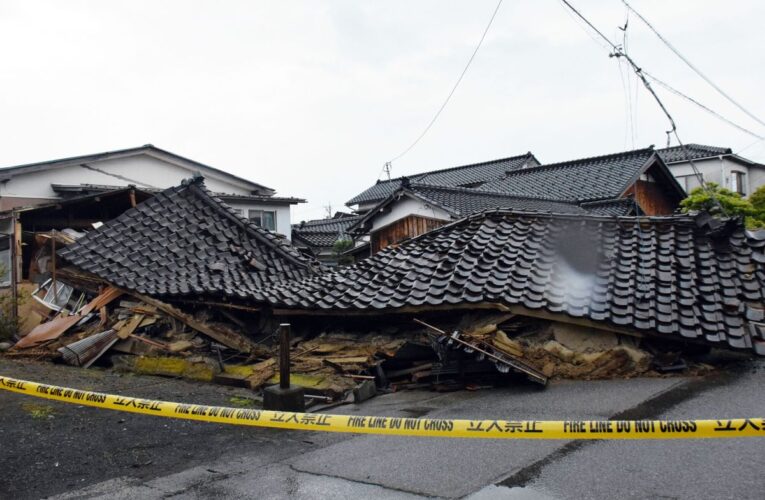 Japón comenzó el Año Nuevo con terremoto y  alerta de tsunami