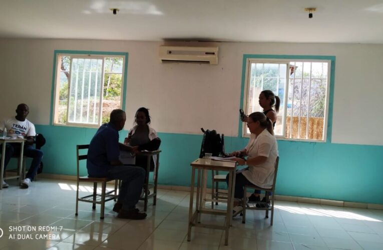 66 pacientes de Paraíso Azul recibieron asistencia médica