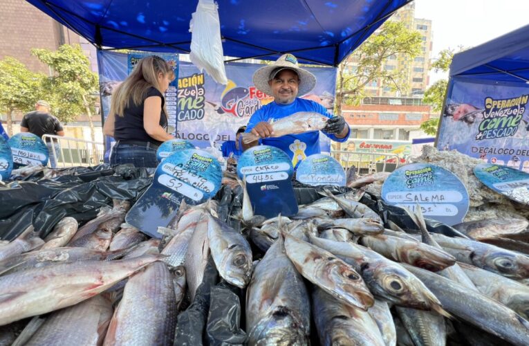 Arrancó el programa Venezuela Come + Pescado 