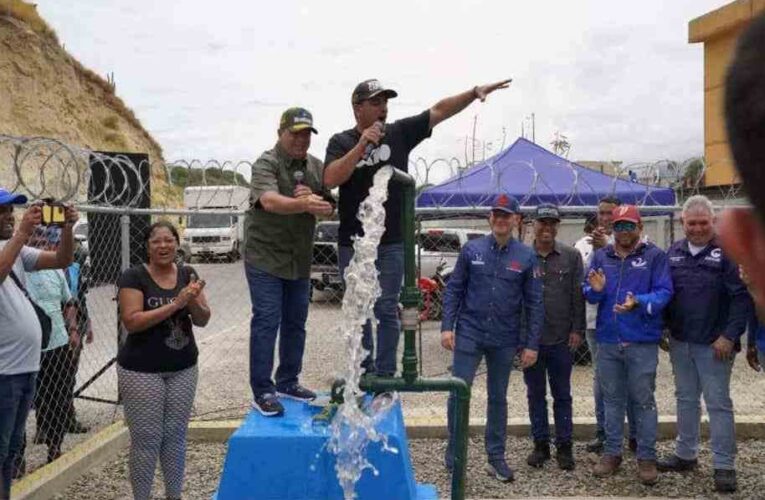 Inauguran el pozo de agua Nº 44 en el urbanismo Hugo Chávez