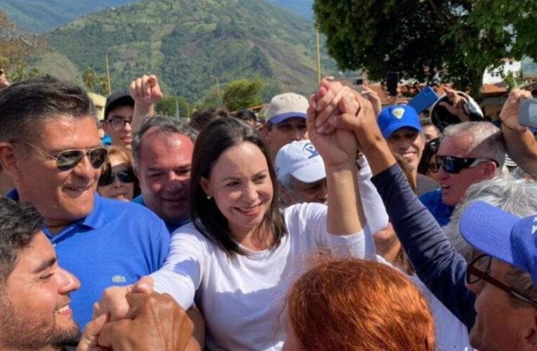 María Corina Machado derrotaría por casi 40 puntos a Maduro en las presidenciales