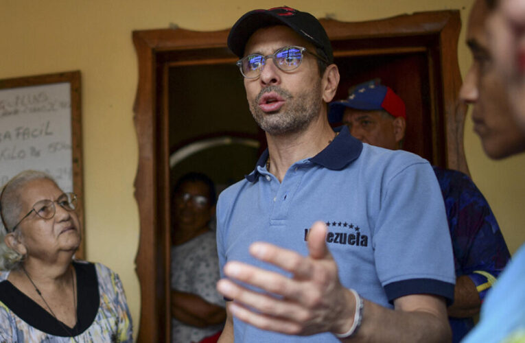 Capriles espera una «transición sin persecución» luego del 28 de julio