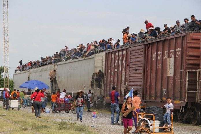 Migrantes venezolanos denuncian extorsiones para subir al tren «La Bestia»