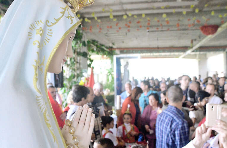 Lusitanos de La Guaira asistan al Arraial el 19/5 en el Santuario de la Virgen de Fátima en Carrizal