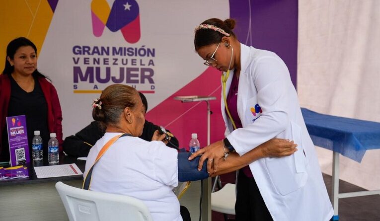 Gran Misión Venezuela Mujer realiza jornada de salud