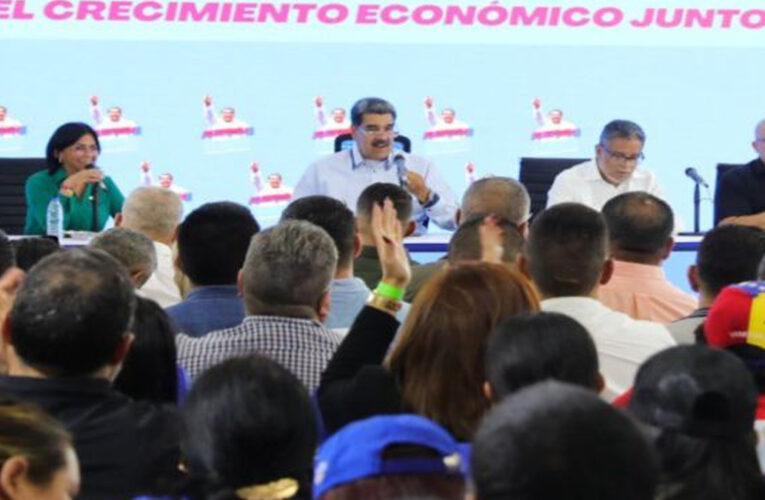 Maduro: La economía creció 7% generando empleo y bienestar social