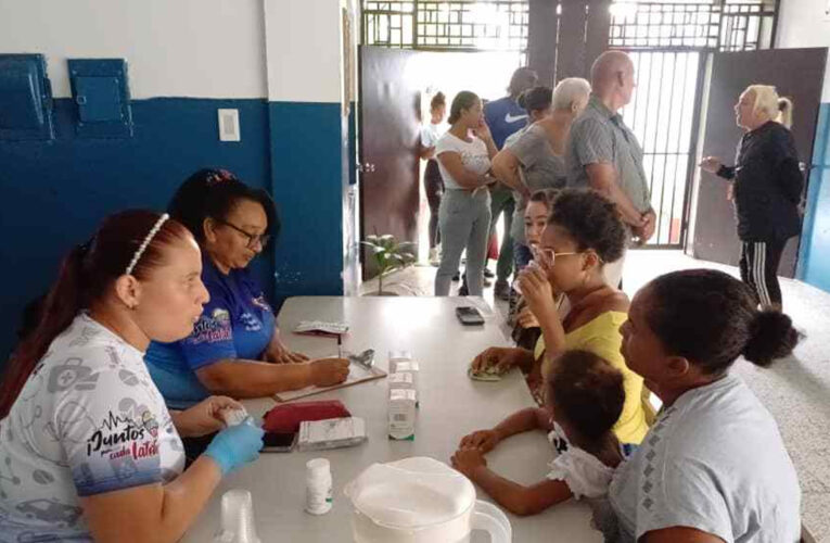 Atendieron a 1.196 pobladores de La Sabana en jornada médica del Hospital Naval