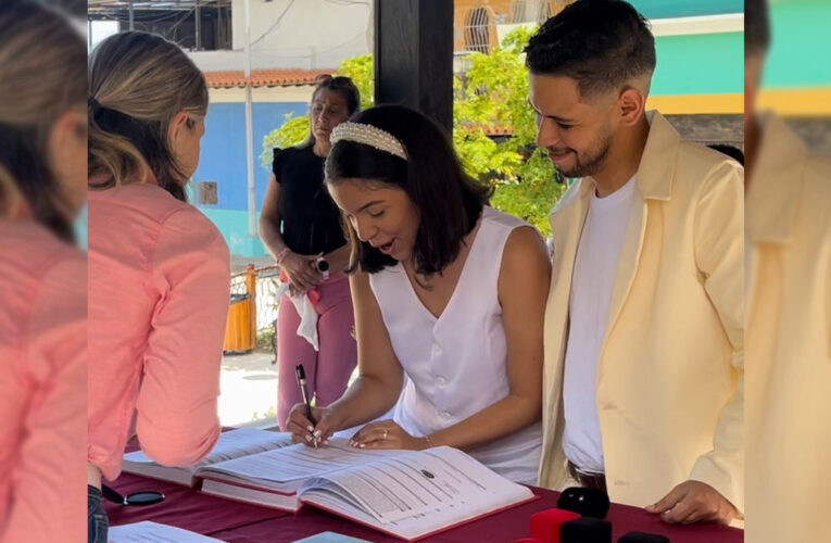 Uniendo Lazos para la Vida casó a 7 parejas en plaza Vargas