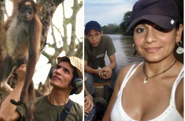 Bióloga venezolana trabaja para salvar refugio del mono araña en Barinas