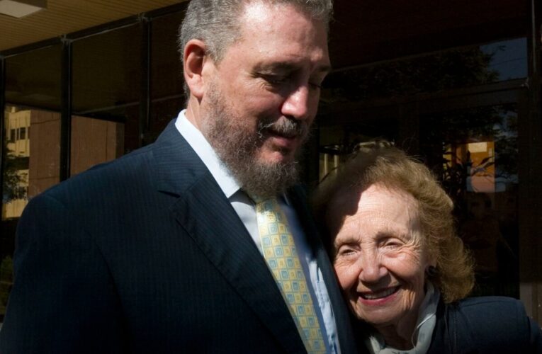Murió Mirta Díaz-Balart, primera esposa de Fidel Castro