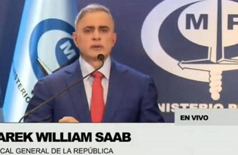 Fiscal Saab solicita a Colombia investigar denuncia sobre atentados contra infraestructura eléctrica en Venezuela