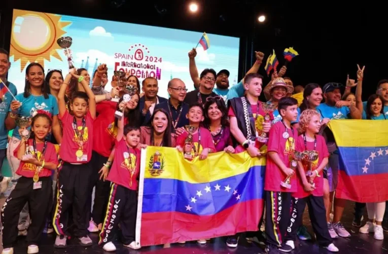Niños venezolanos son campeones mundiales en Cálculo Mental del Aloha Mental Arithmetic 2024