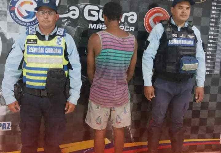 Preso por maltratar a su hijastro en Naiguatá