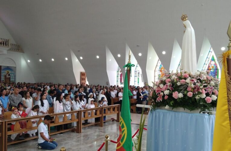 La Virgen Peregrina llena de fe a los Altos Mirandinos