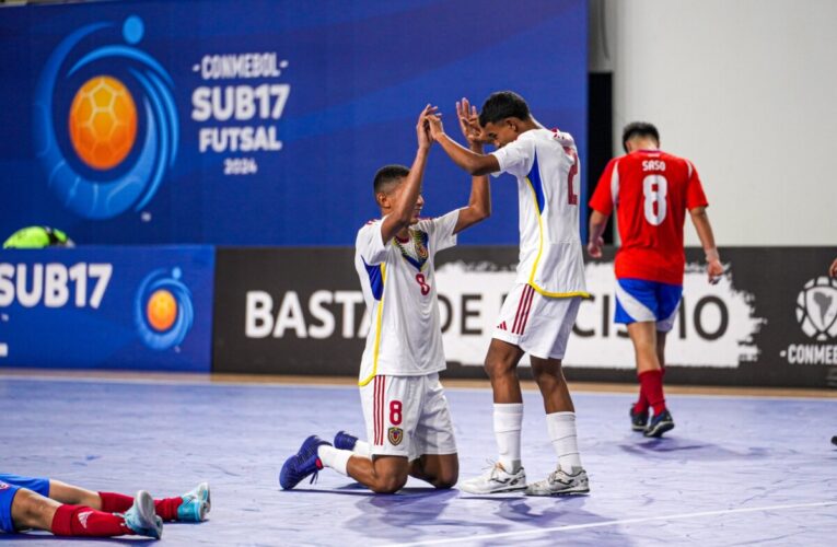 Venezuela positiva con goles guaireños en Futsal sub17