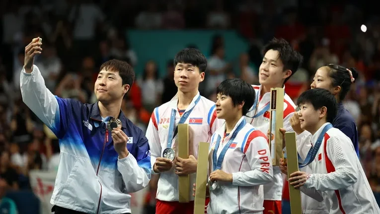 Selfie por la paz en las Olimpiadas