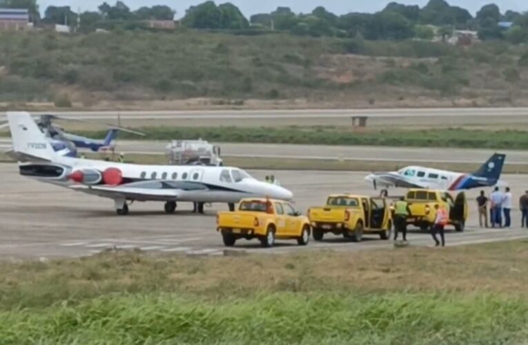 Aeronave venezolana aterrizó de emergencia en Cúcuta