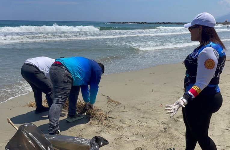 MP participó en jornada de limpieza por el Día Mundial de las Playas