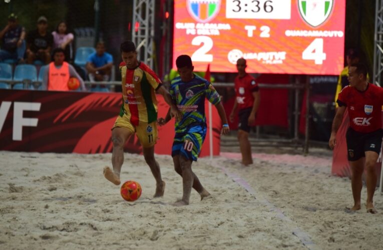 Guaicamacuto entre los líderes del Nacional de Fut-playa