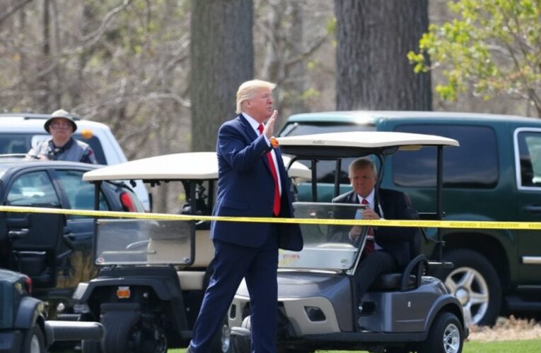 Reportan tiroteo cerca de Donald Trump en Florida