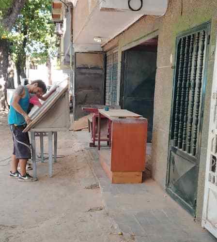 Vecinos de la vereda 13 de la Páez piden reubicación de carpintería