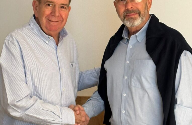 Edmundo González sostuvo encuentro con rector Delpino