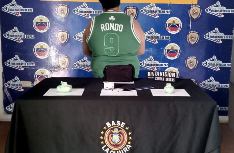 Cae el Gordo Robinson con 735 gramos de presunta cocaína