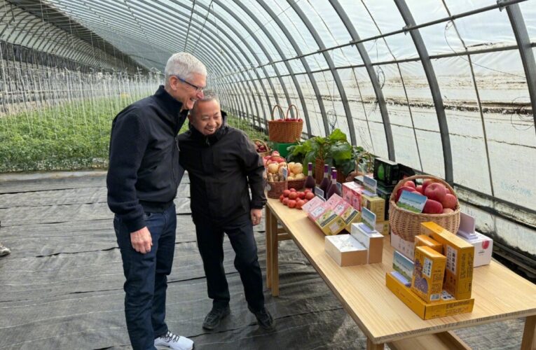 Tim Cook visita China para impulsar Apple