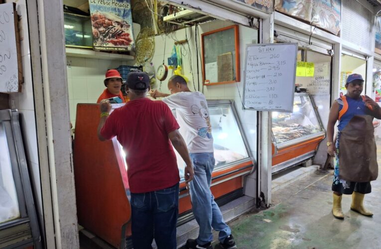 Baja la venta de pescado en el Comunitario