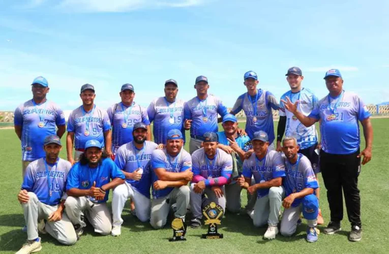 Bolipuertos se corona en I Torneo de softbol empresarial