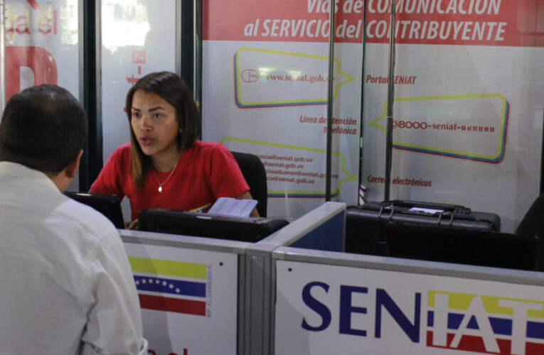 Seniat cierra octubre con una caída del 17% en su recaudación