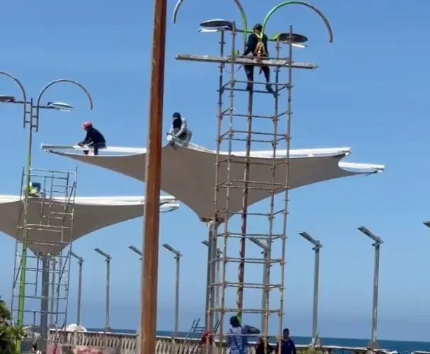 Cinta Costera de La Guaira recibe un cariñito navideño