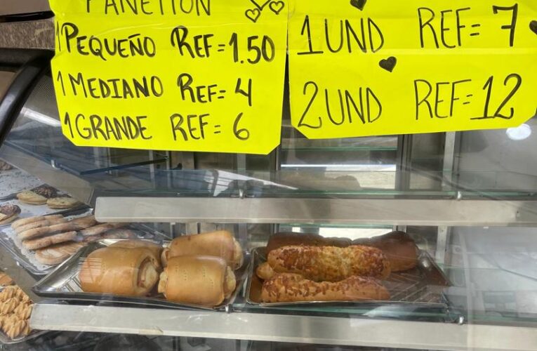 Pan de jamón en 6 y 8 dólares en Maiquetía